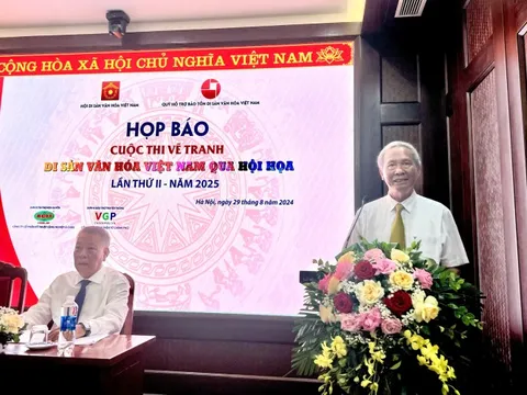 Phát động Cuộc thi vẽ tranh Di sản văn hóa Việt Nam qua hội họa lần thứ II-năm 2025