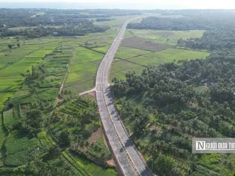 Bình Định: Khánh thành tuyến đường kết nối đường ven biển gần 800 tỷ đồng