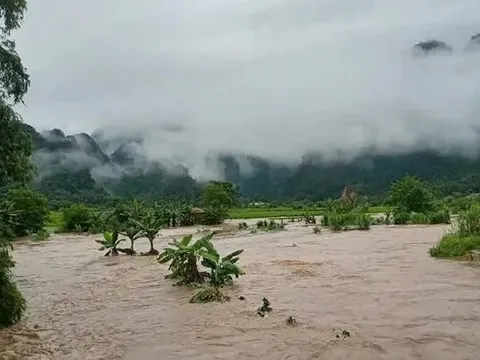 Lũ cuốn trôi 1 người tại Tuyên Quang