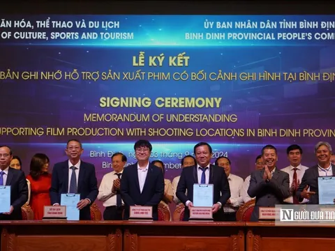 Nhiều nhà sản xuất hợp tác với Bình Định để làm phim