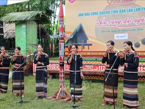 Khai mạc Liên hoan văn hóa cồng chiêng tỉnh Đắk Lắk