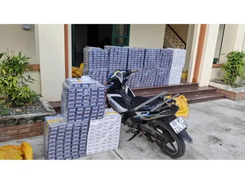 Bộ đội Biên phòng tỉnh Kiên Giang liên tục phát hiện nhiều vụ buôn thuốc lá và pháo lậu