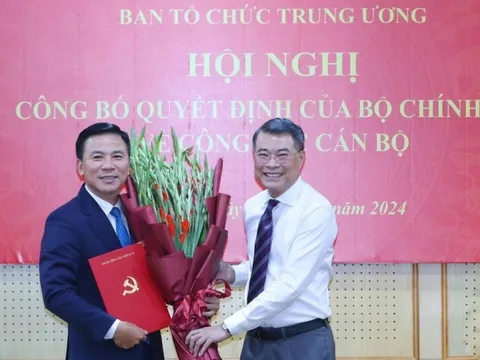 Bí thư Tỉnh ủy Thanh Hóa được phân công giữ chức Phó Trưởng Ban Tổ chức Trung ương