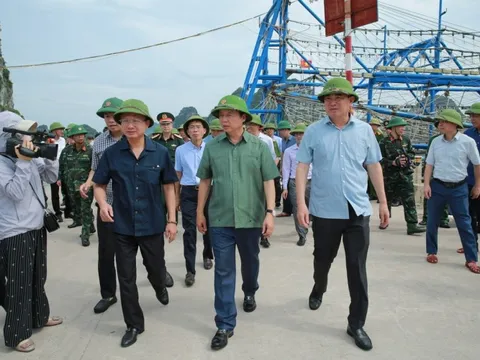Phó Thủ tướng Trần Hồng Hà thị sát, kiểm tra việc phòng chống bão số 3 tại Quảng Ninh và Hải Phòng