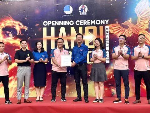 Câu lạc bộ Bắn cung Barebow Hà Nội chính thức ra mắt