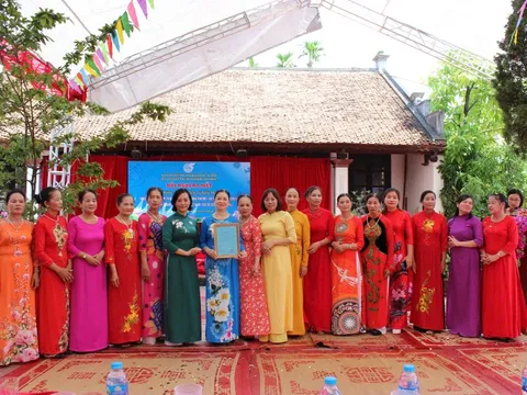 Hội LHPN quận Bắc Từ Liêm: Ra mắt mô hình “Di tích lịch sử văn hoá kiểu mẫu” đền Bà Chúa