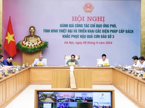 Hội nghị khắc phục hậu quả bão số 3: Chưa thống kê chính xác được thiệt hại