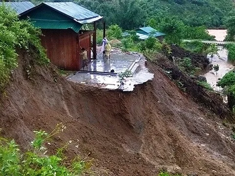 Cảnh báo lũ quét và sạt lở đất tại Yên Bái