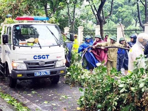 Lực lượng Công an chủ động, ứng phó với bão số 3 ở mức cao nhất, bảo đảm an tính mạng Nhân dân