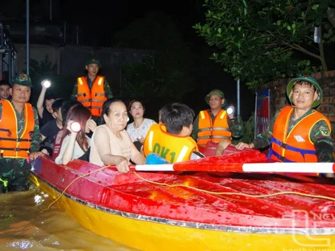 Các địa phương ứng phó mưa lũ do hoàn lưu bão số 3