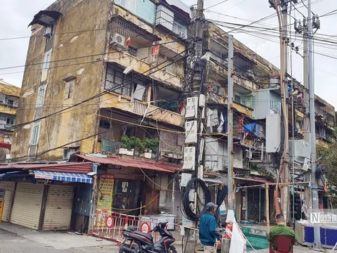 Hải Phòng: Di dời khẩn cấp 100 hộ dân tại Khu chung cư Vạn Mỹ