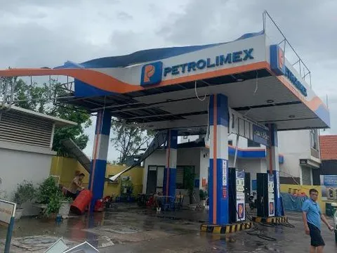 Petrolimex khẩn trương khắc phục thiệt hại, bảo đảm phục vụ người dân sau bão Yagi