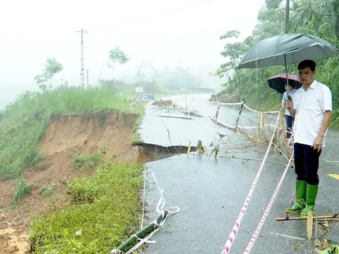 Hà Giang: Mưa lớn gây sạt lở, chia cắt nhiều tuyến đường