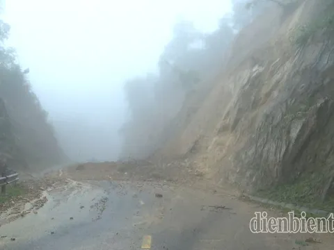 Cảnh báo lũ quét, sạt lở đất trên diện rộng ở Điện Biên