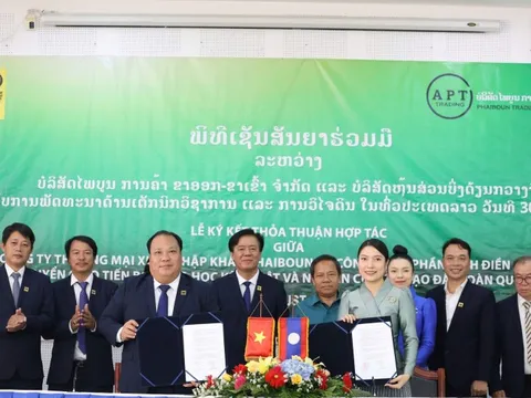 Bình Điền xuất khẩu phân bón NPK Đầu Trâu và chuyển giao tiến bộ KHKT cho nông dân Lào