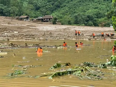Lào Cai: Dốc sức tìm kiếm người gặp nạn trong vụ sạt lở tại Bảo Yên, Lào Cai