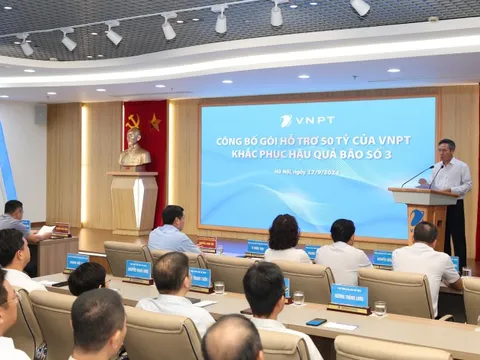 Khắc phục bão số 3: VNPT triển khai gói hỗ trợ trị giá 50 tỷ đồng
