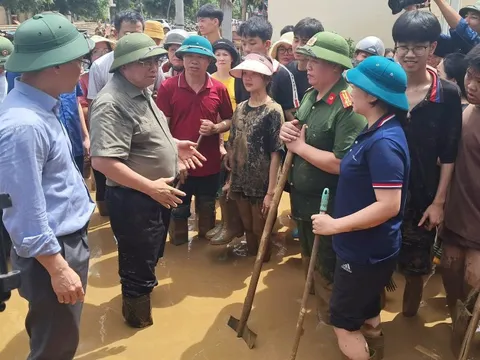 Thủ tướng tới Yên Bái chỉ đạo ứng phó, khắc phục hậu quả mưa lũ, thiên tai