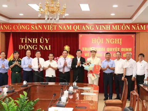 Lãnh đạo Công an Đồng Nai tham gia Ban Thường vụ Tỉnh ủy