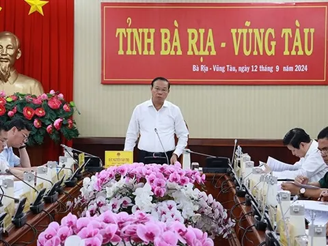 Chỉ số sản xuất công nghiệp của Bà Rịa-Vũng Tàu tăng cao nhất giai đoạn 2020-2024