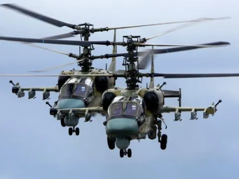Tấn công lực lượng Ukraine, “cá sấu” Ka-52M Nga cho thấy uy lực đáng sợ