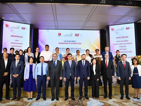 Khai mạc Diễn đàn Thanh niên Pháp ngữ châu Á-Thái Bình Dương năm 2024 tại Hà Nội