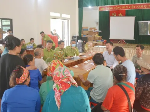 Triển khai xây dựng khu tái định cư cho người dân Làng Nủ