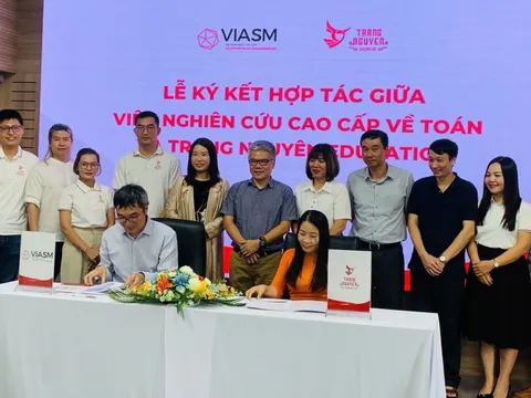 Viện Nghiên cứu cao cấp về toán và tổ chức giáo dục Trạng nguyên ký kết hợp tác