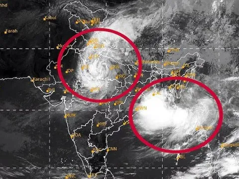 Tàn dư của bão Yagi bất ngờ "hồi sinh"