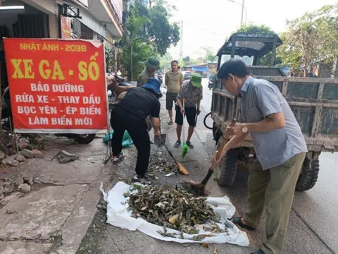 Quận Hoàng Mai: 14/14 phường ra quân tổng vệ sinh môi trường