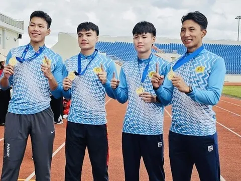 Đoàn thể thao CAND thiết lập kỷ lục tại Giải điền kinh tiếp sức vô địch quốc gia 2024