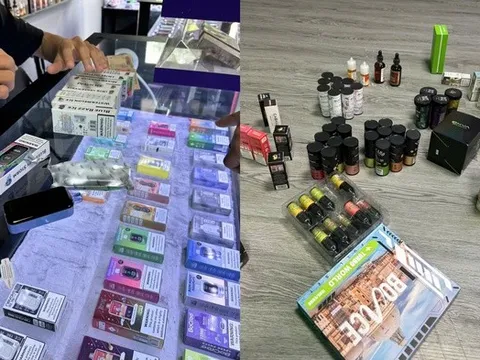Kiên Giang: Tạm giữ hơn 637 sản phẩm thuốc lá điện tử các loại