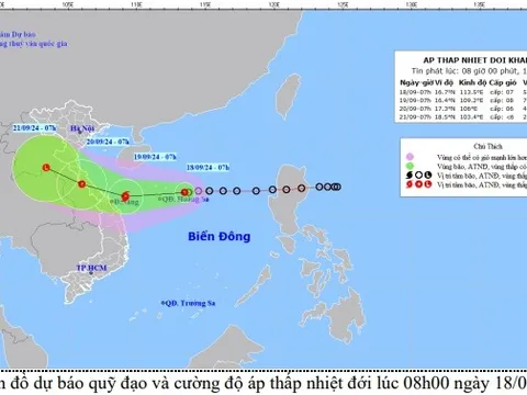 Từ 18-20/9, ở Bắc và Trung Trung Bộ có mưa to đến rất to