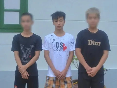 Bắt nhóm thanh thiếu niên trộm hàng loạt xe máy ở chung cư, phòng trọ