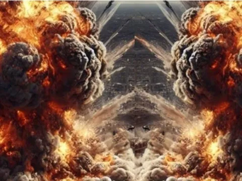 Khoảnh khắc FAB-3000 tấn công mục tiêu Ukraine, sức nổ khủng khiếp của “siêu bom”