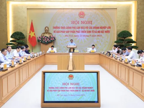 Thủ tướng Phạm Minh Chính đối thoại với doanh nghiệp tư nhân lớn