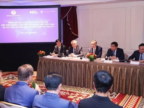 Tổng Bí thư, Chủ tịch nước Tô Lâm gặp mặt Mạng lưới Đổi mới sáng tạo Việt Nam tại Hoa Kỳ