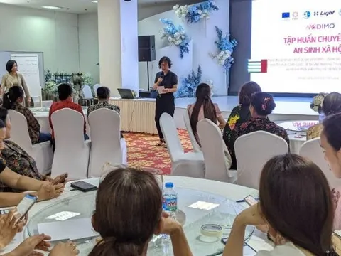 Tập huấn an sinh xã hội cho phụ nữ di cư tại Hà Nội