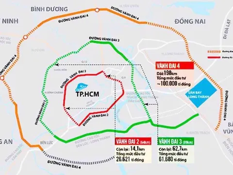 Bộ GTVT đề xuất thay đổi phương án triển khai xây dựng đường Vành đai 4 TPHCM
