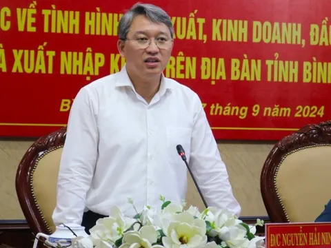 Đoàn công tác của Chính phủ làm việc tại Bình Phước