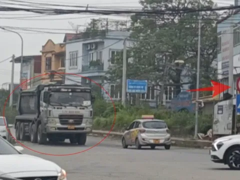Hà Nội: Xe quá tải "tung hoành" qua hàng loạt biển cấm tải trọng