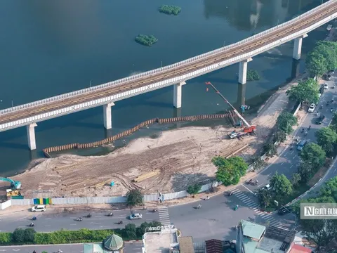 "Diện tích hồ Hoàng Cầu bị tạm lấp dưới mức được chấp thuận"