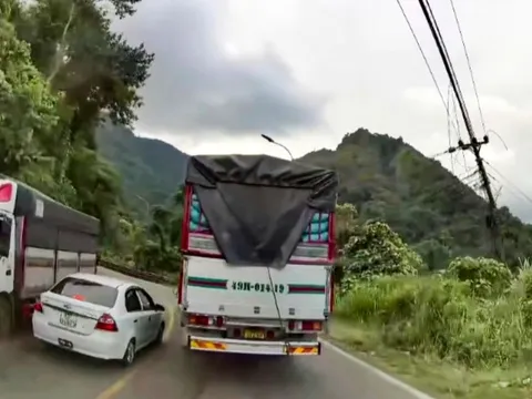 Khẩn trương xác minh xe tập lái vượt ẩu trên đèo Bảo Lộc