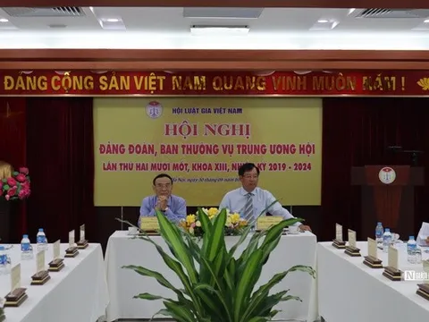 Hội nghị Đảng đoàn, Ban Thường vụ Trung ương Hội Luật gia Việt Nam lần thứ 21