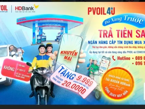 Ra mắt ứng dụng PVOIL 4U mua xăng trước trả tiền sau