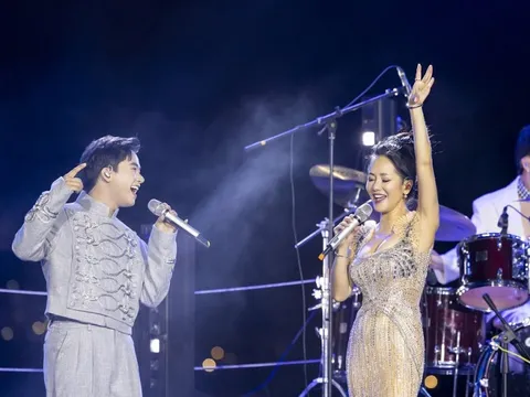 Lần đầu tiên chị đẹp Hồng Nhung hòa giọng cùng “anh tài” Bùi Công Nam