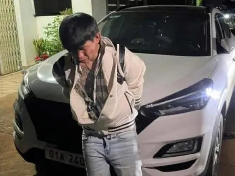 Bắt kẻ 2 tiền án, tiếp tục thực hiện hàng chục vụ đập kính xe ô tô trộm tài sản