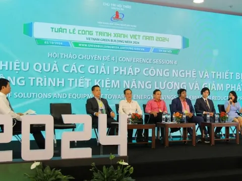 Giải pháp công nghệ và thiết bị hướng đến công trình tiết kiệm năng lượng, giảm phát thải