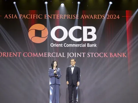 OCB được vinh danh 'Thương hiệu truyền cảm hứng 2024'