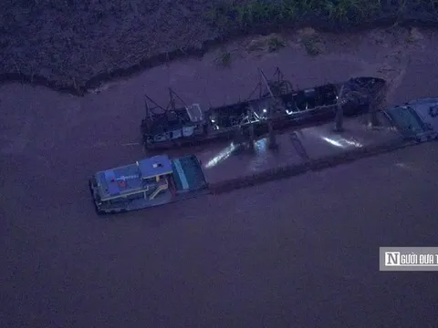 Cần làm rõ việc khai thác cát gây sạt lở bãi bồi giữa Hưng Yên và Hà Nội